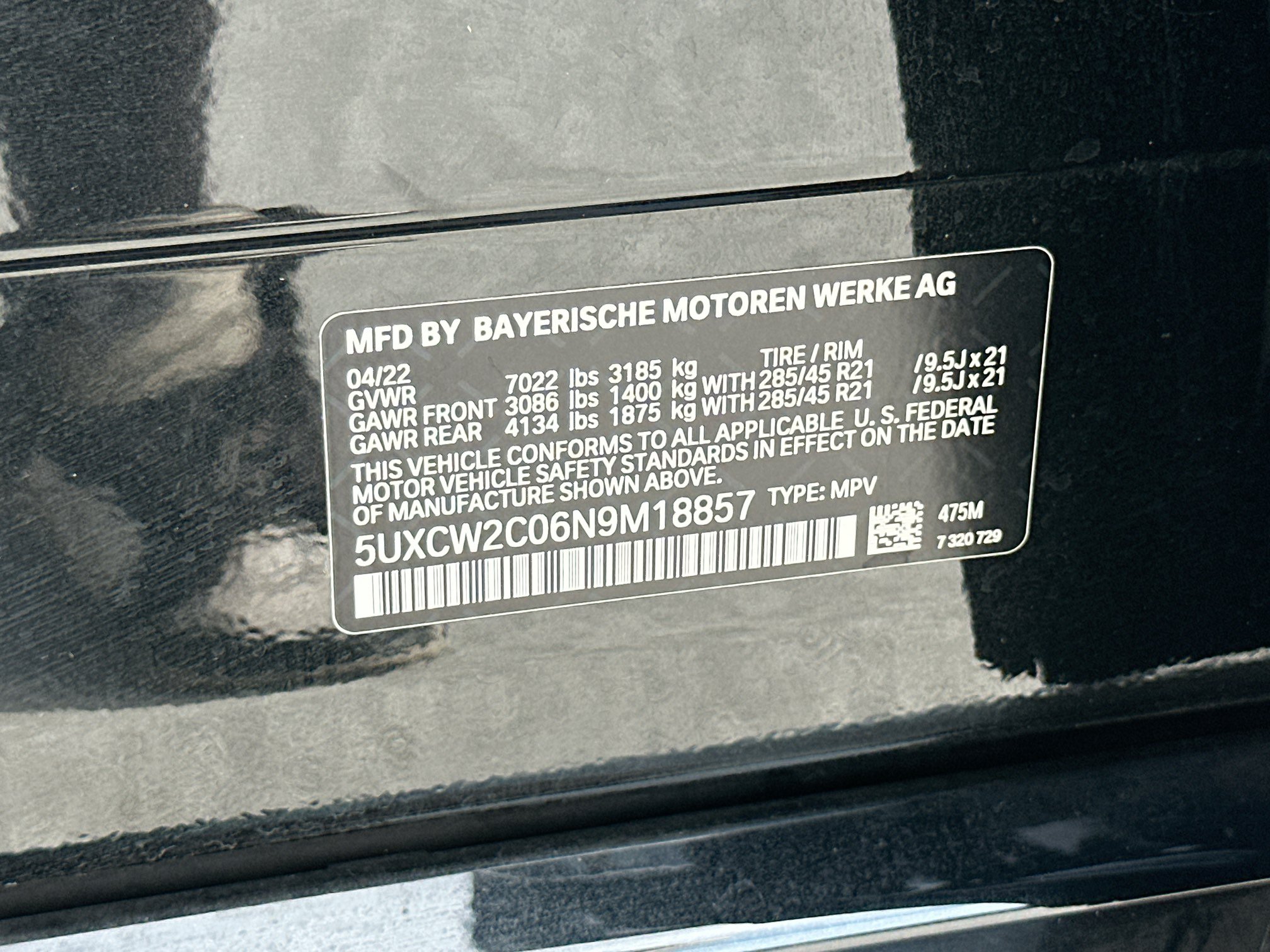 Used 2022 BMW X7 xDrive40i w/ Premium Package AWD/4WD image 35