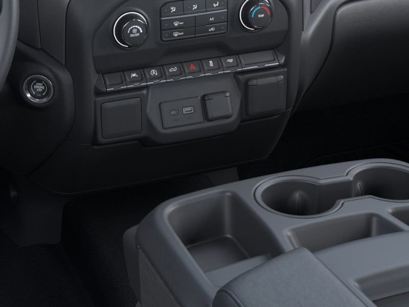 New 2024 Chevrolet Silverado 1500 Custom w/ LPO, Dark Essentials Package RWD image 23