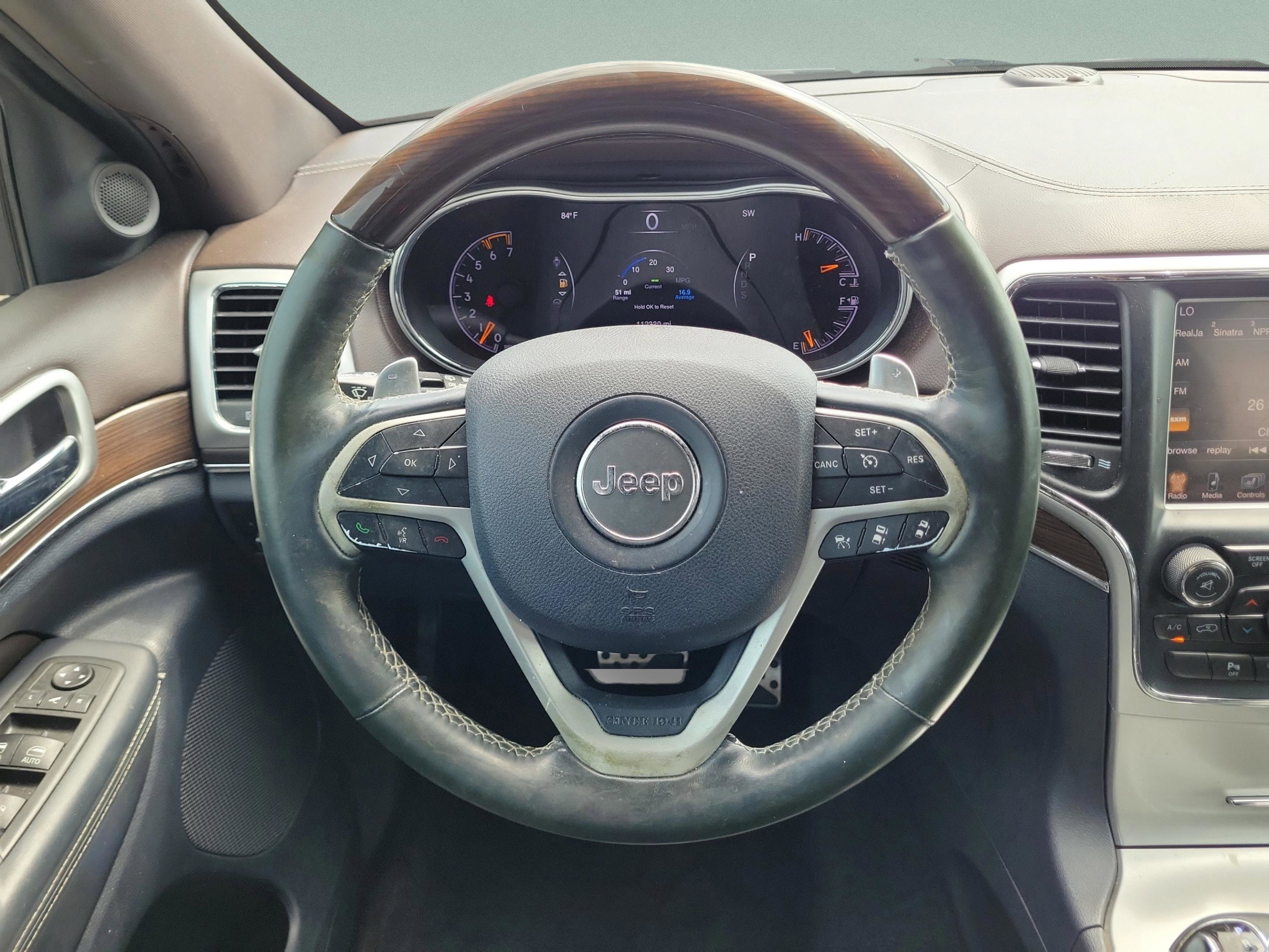 Used 2014 Jeep Grand Cherokee Overland w/ Advanced Technology Group RWD image 12