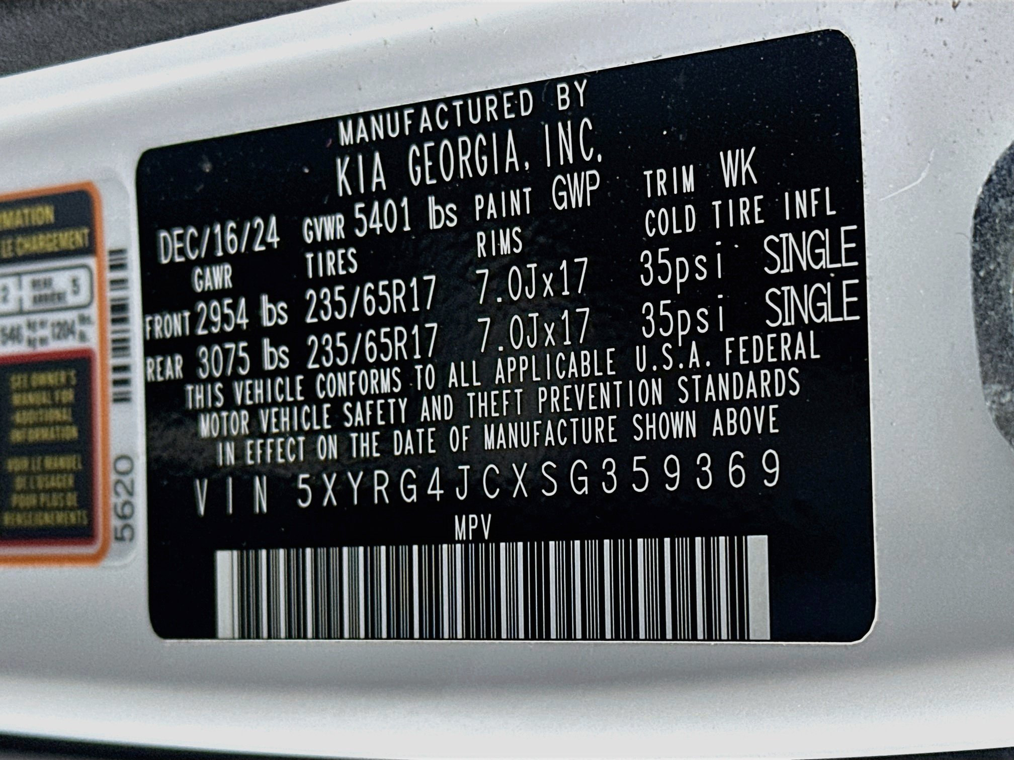 Used 2025 Kia Sorento LX FWD image 12