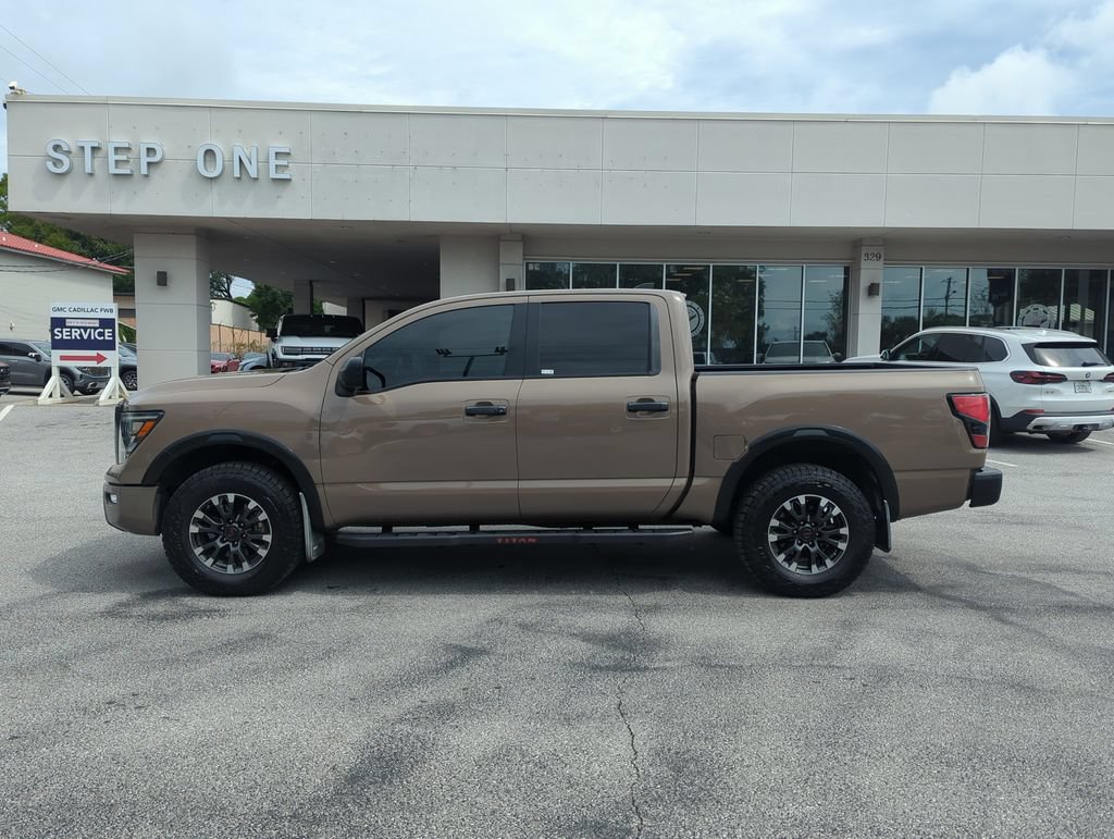 Used 2022 Nissan Titan PRO-4X w/ Off Road Protection Package AWD/4WD image 3