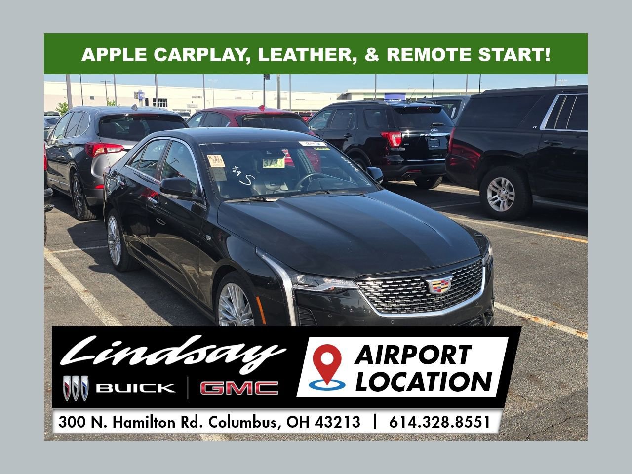 Used 2024 Cadillac CT4 Premium Luxury w/ Climate Package RWD image 1