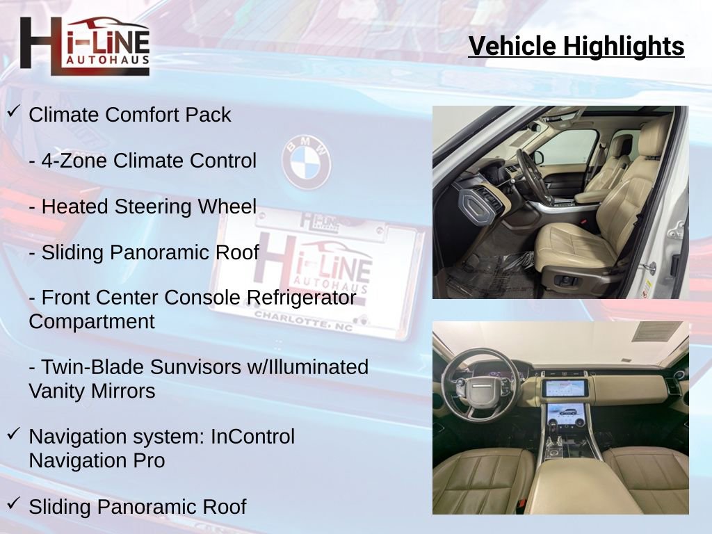 Used 2019 Land Rover Range Rover Sport HSE image 12