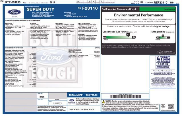 New 2024 Ford F350 XLT w/ 360-Degree Camera Package image 23