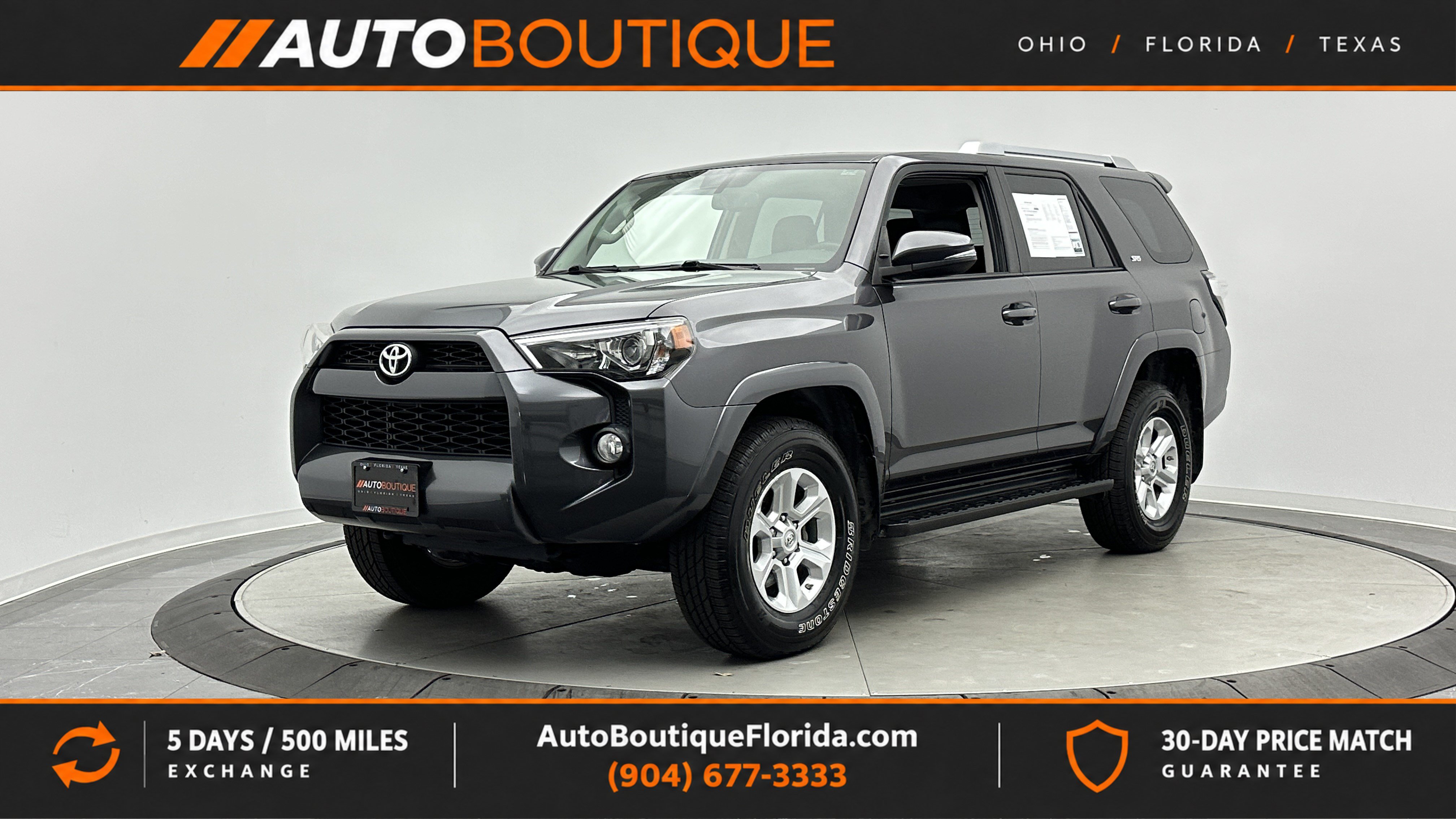 Used 2018 Toyota 4Runner SR5 Premium AWD/4WD image 1