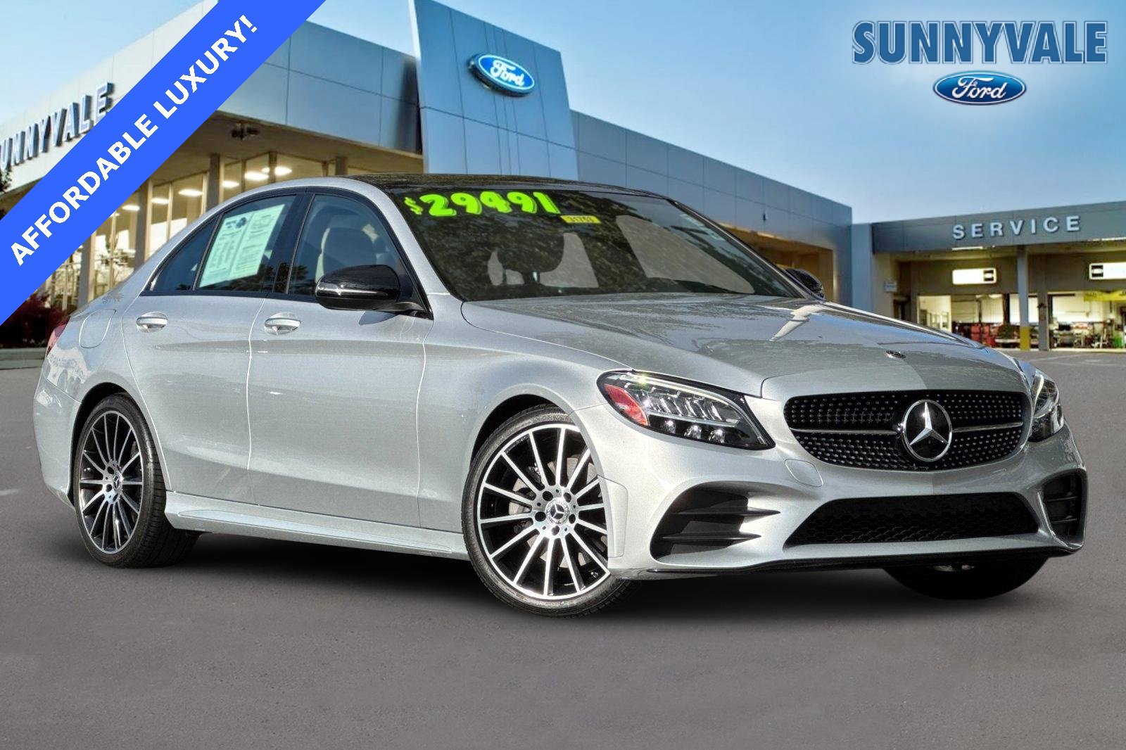 Used 2021 Mercedes-Benz C 300 Sedan w/ AMG Line