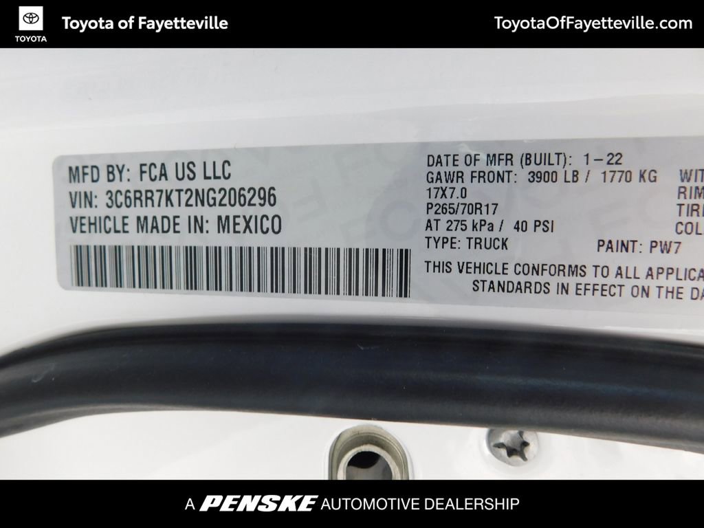 Used 2022 RAM 1500 Tradesman w/ Popular Equipment Group image 8