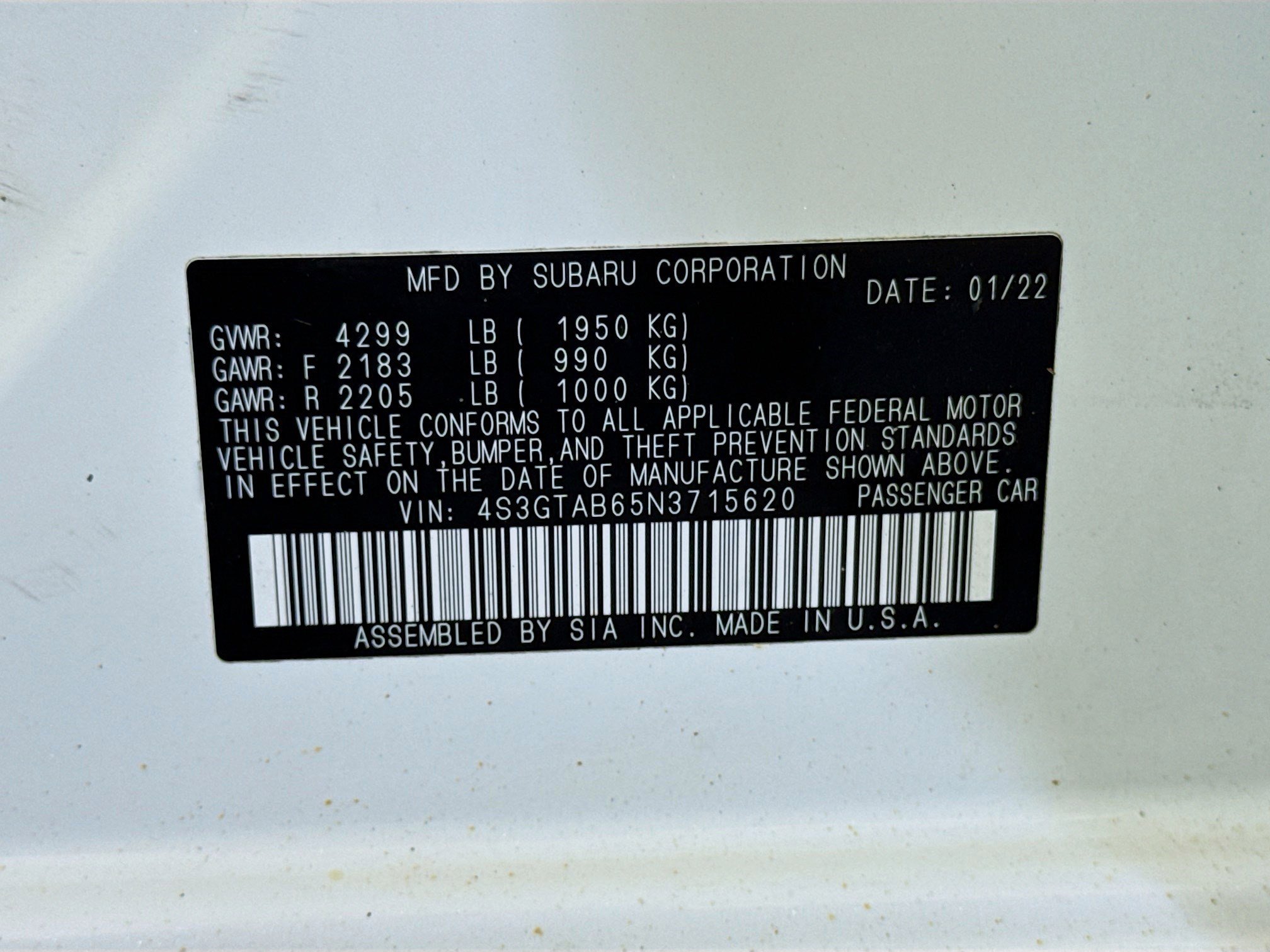 Used 2022 Subaru Impreza 2.0i AWD/4WD image 39
