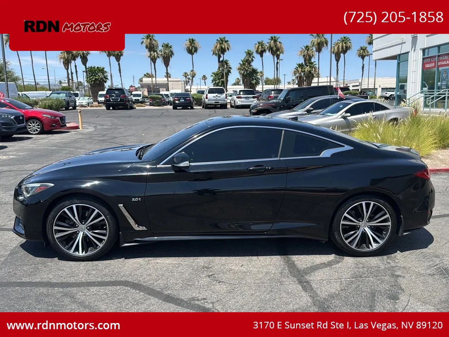 Used 2017 INFINITI Q60 2.0t w/ Moonroof Package RWD image 13
