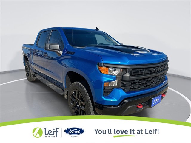 Used 2024 Chevrolet Silverado 1500 Custom Trail Boss w/ LPO, Dark Essentials Package