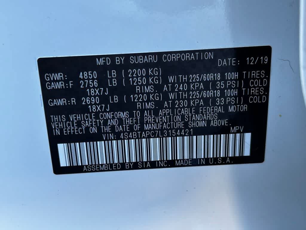 Used 2020 Subaru Outback Touring AWD/4WD image 22