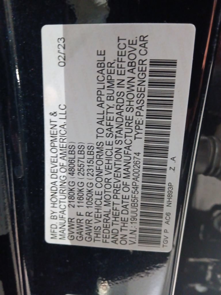 Used 2023 Acura TLX w/ A-SPEC Pkg FWD image 3