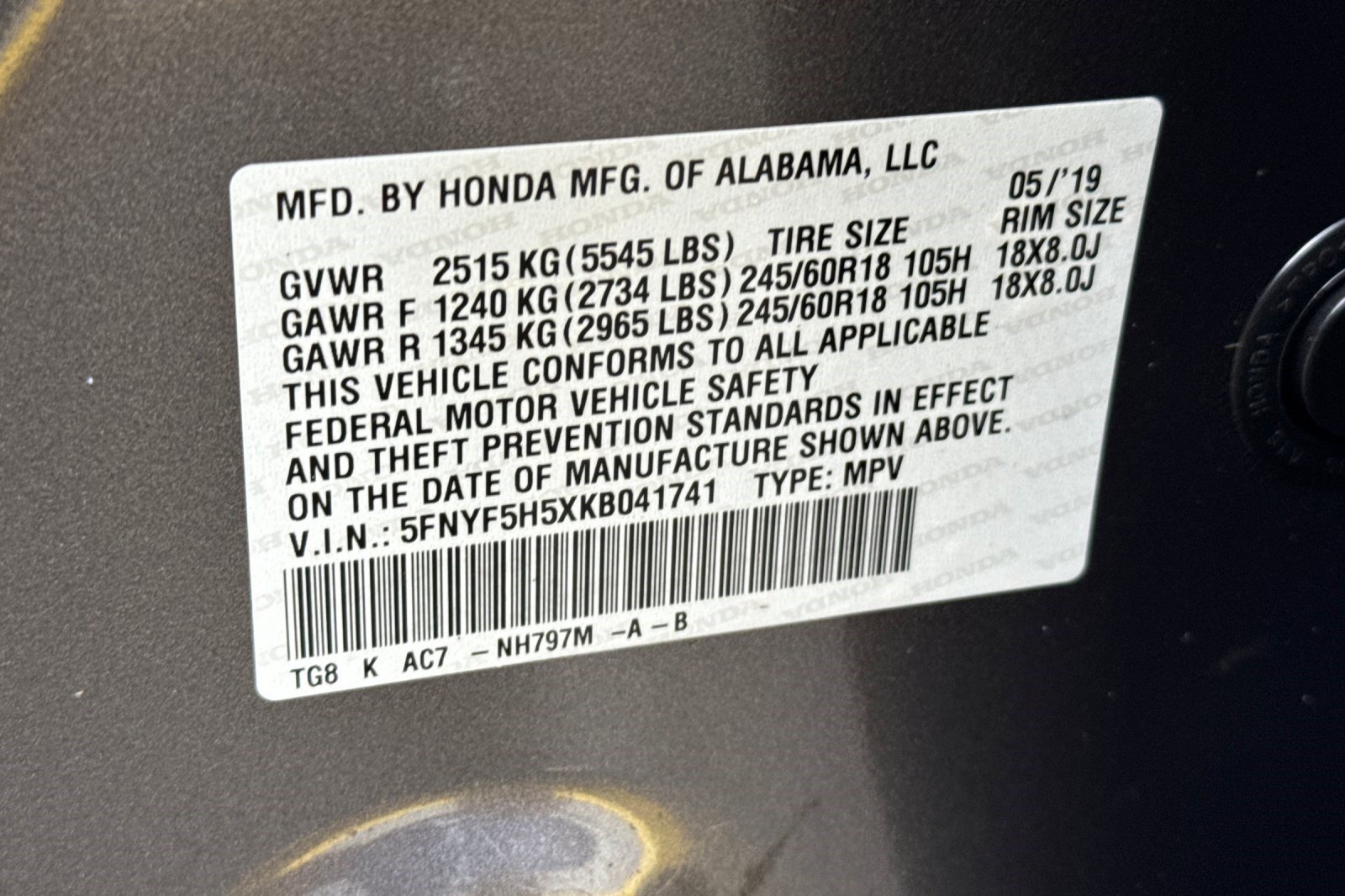 Used 2019 Honda Pilot EX-L image 28