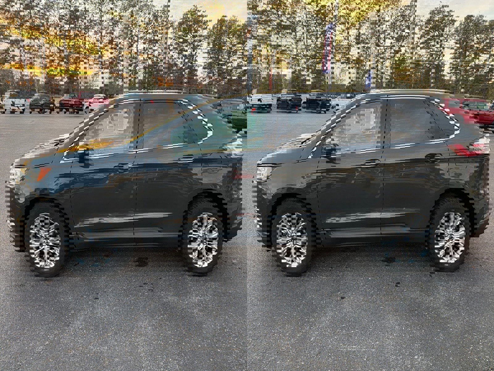 Used 2021 Ford Edge Titanium w/ Cargo Accessory Package image 6