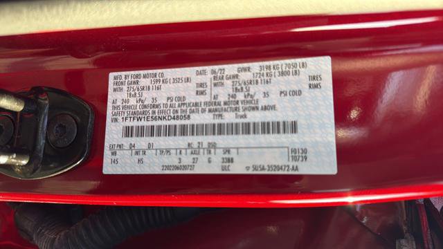 Used 2022 Ford F150 Lariat w/ Equipment Group 501A Mid AWD/4WD image 30