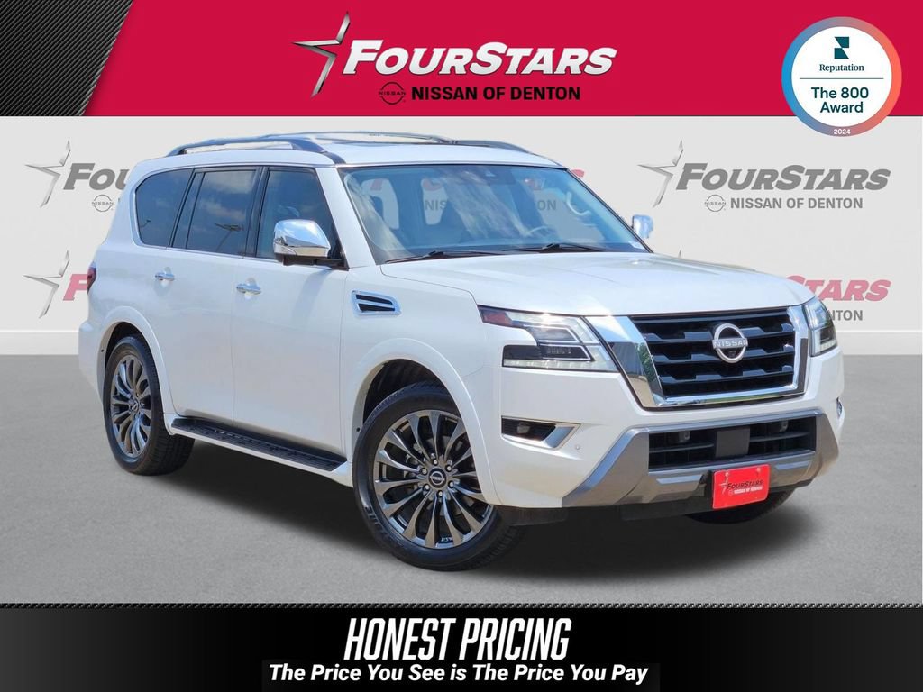 Used 2024 Nissan Armada Platinum w/ Cargo Package RWD image 1