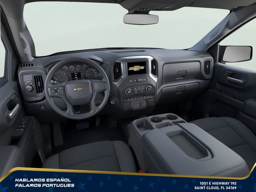 New 2026 Chevrolet Silverado 1500 Custom w/ Turbomax Blackout Package RWD image 9