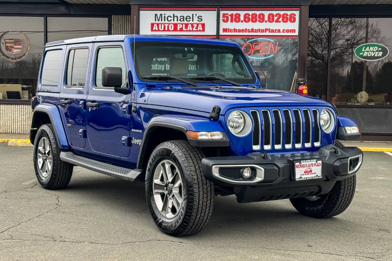 Used 2018 Jeep Wrangler Unlimited Sahara w/ Dual Top Group image 1