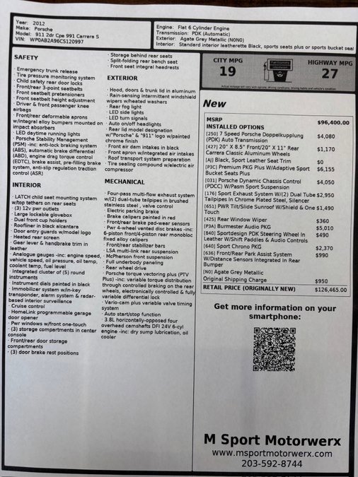 Used 2012 Porsche 911 Carrera S image 17
