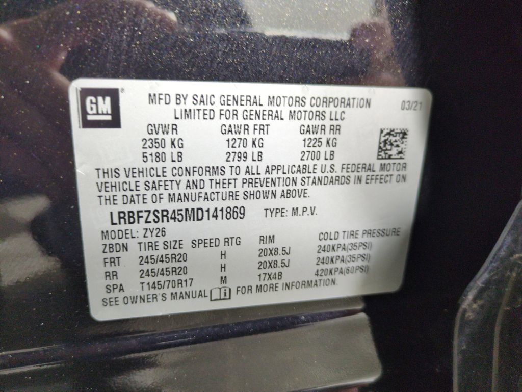 Used 2021 Buick Envision Avenir w/ Technology Package II AWD/4WD image 31