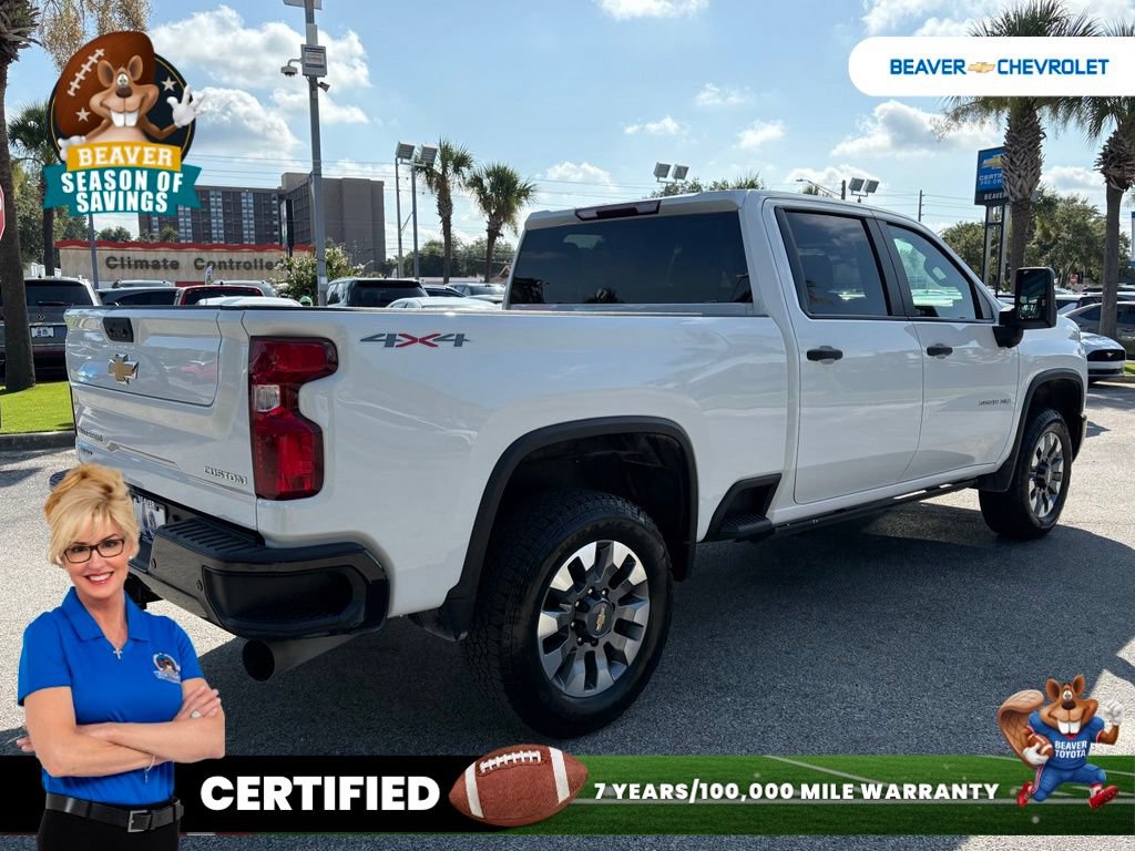 Used 2024 Chevrolet Silverado 2500 Custom w/ Custom Value Package AWD/4WD image 7