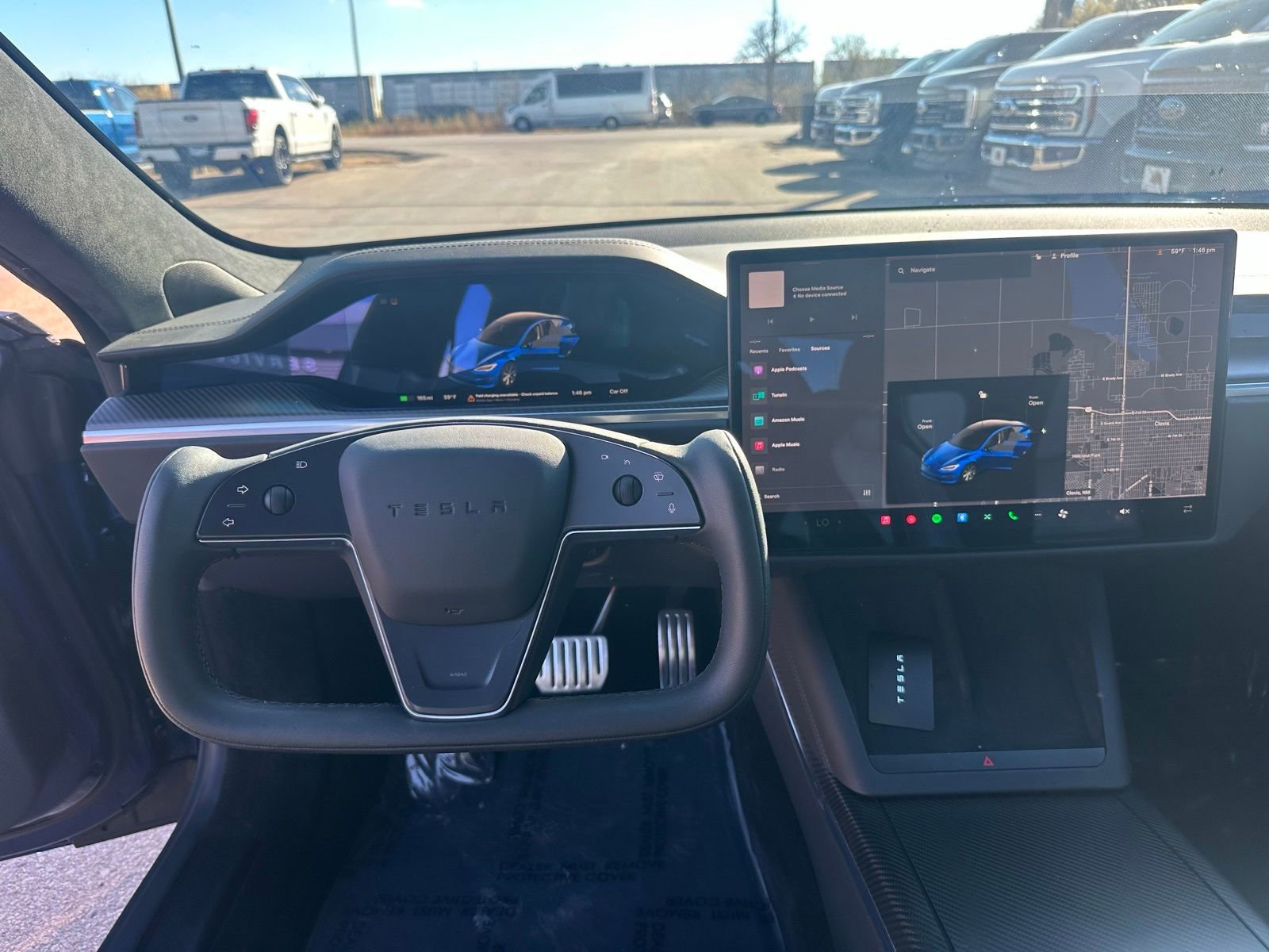 Used 2021 Tesla Model S Plaid AWD/4WD image 11