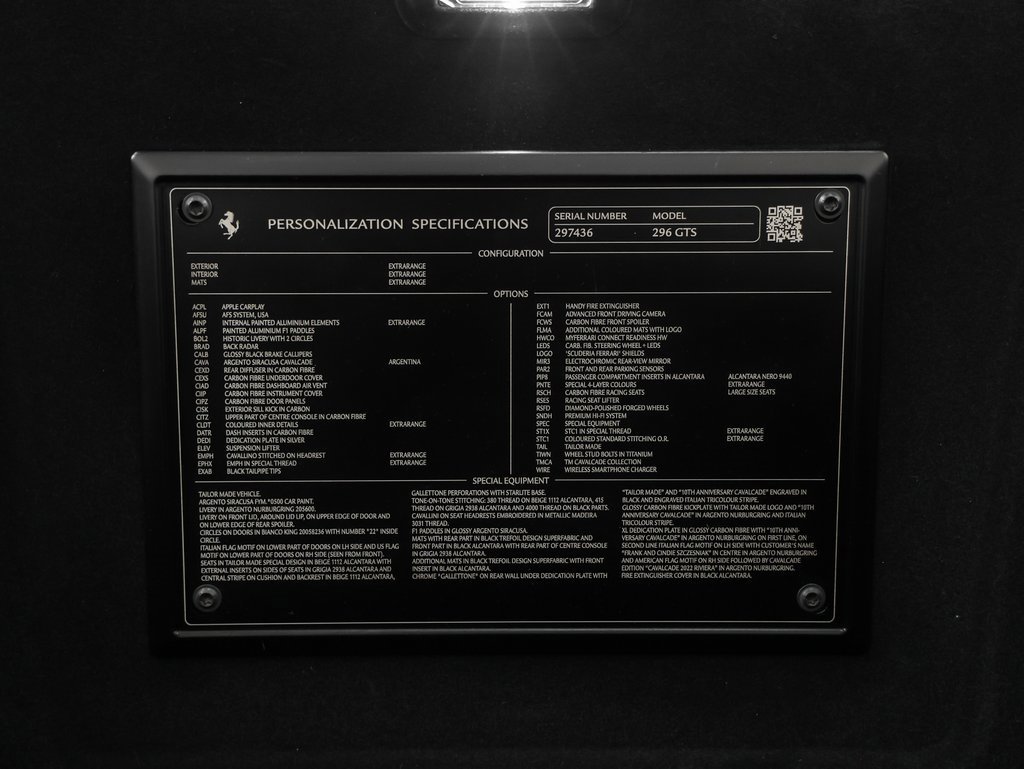 Used 2023 Ferrari 296 GTS image 20