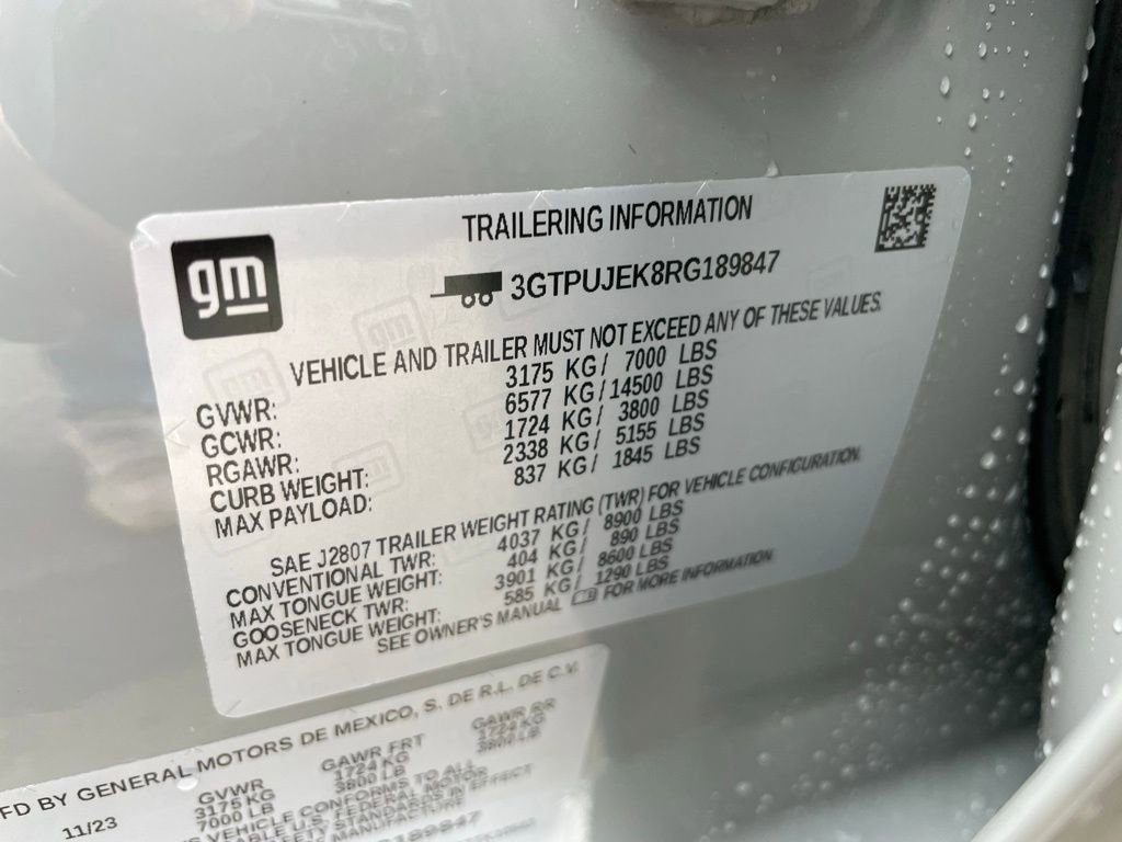 Used 2024 GMC Sierra 1500 Elevation image 44
