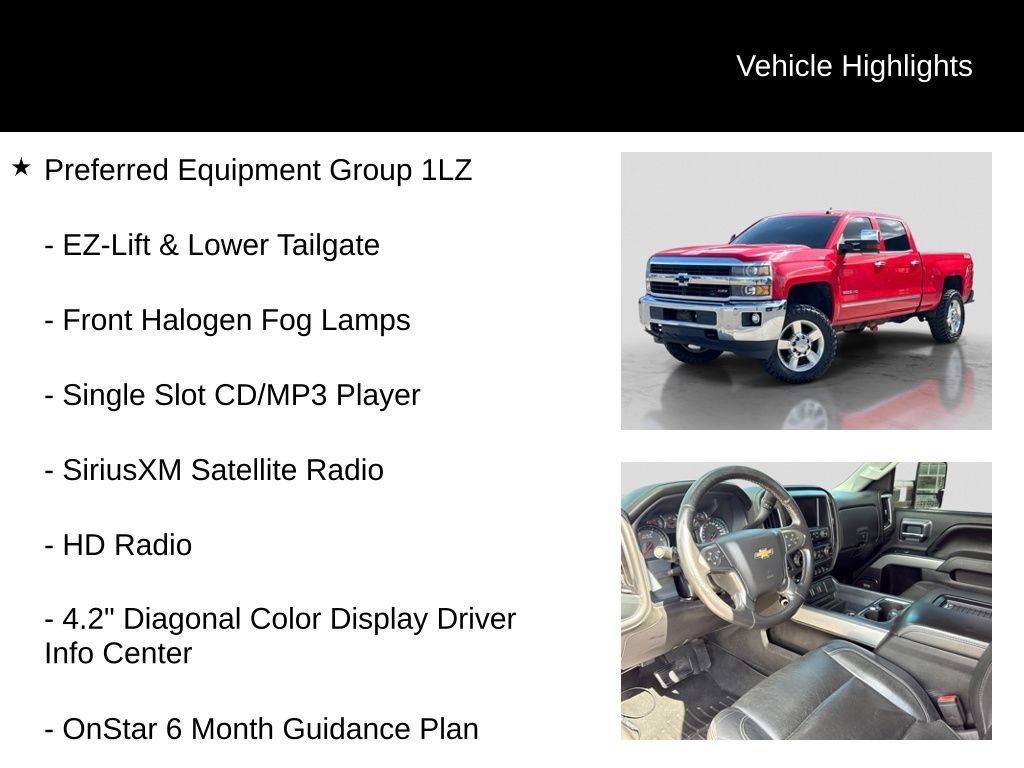 Used 2016 Chevrolet Silverado 2500 LTZ w/ Duramax Plus Package AWD/4WD image 21