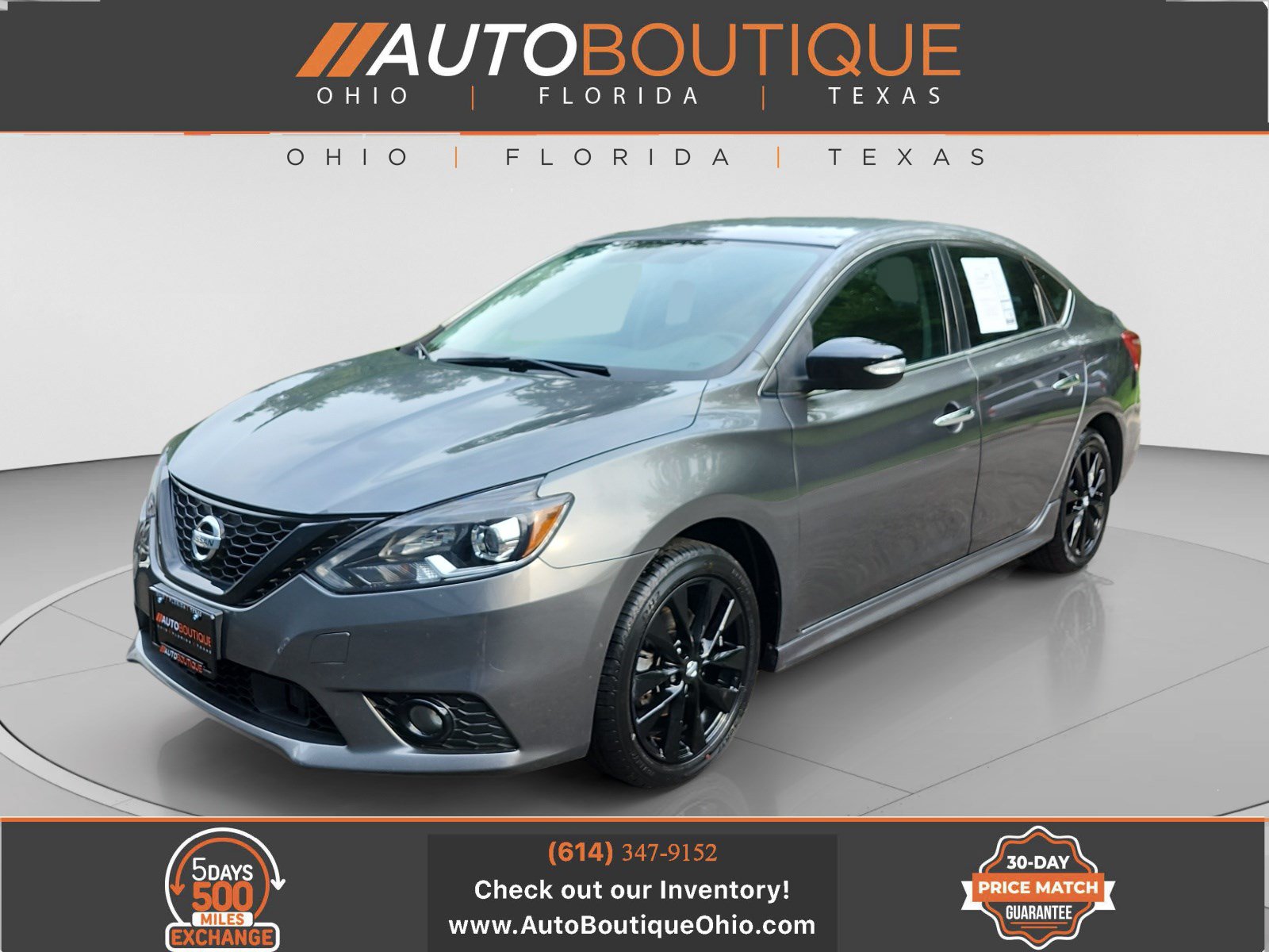 Used 2018 Nissan Sentra SR w/ SR Midnight Edition Package FWD image 1