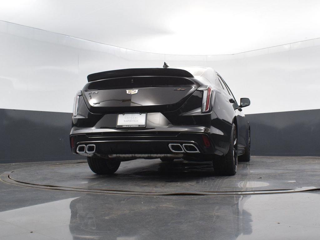 New 2025 Cadillac CT4 V w/ LPO, ONYX Package image 49