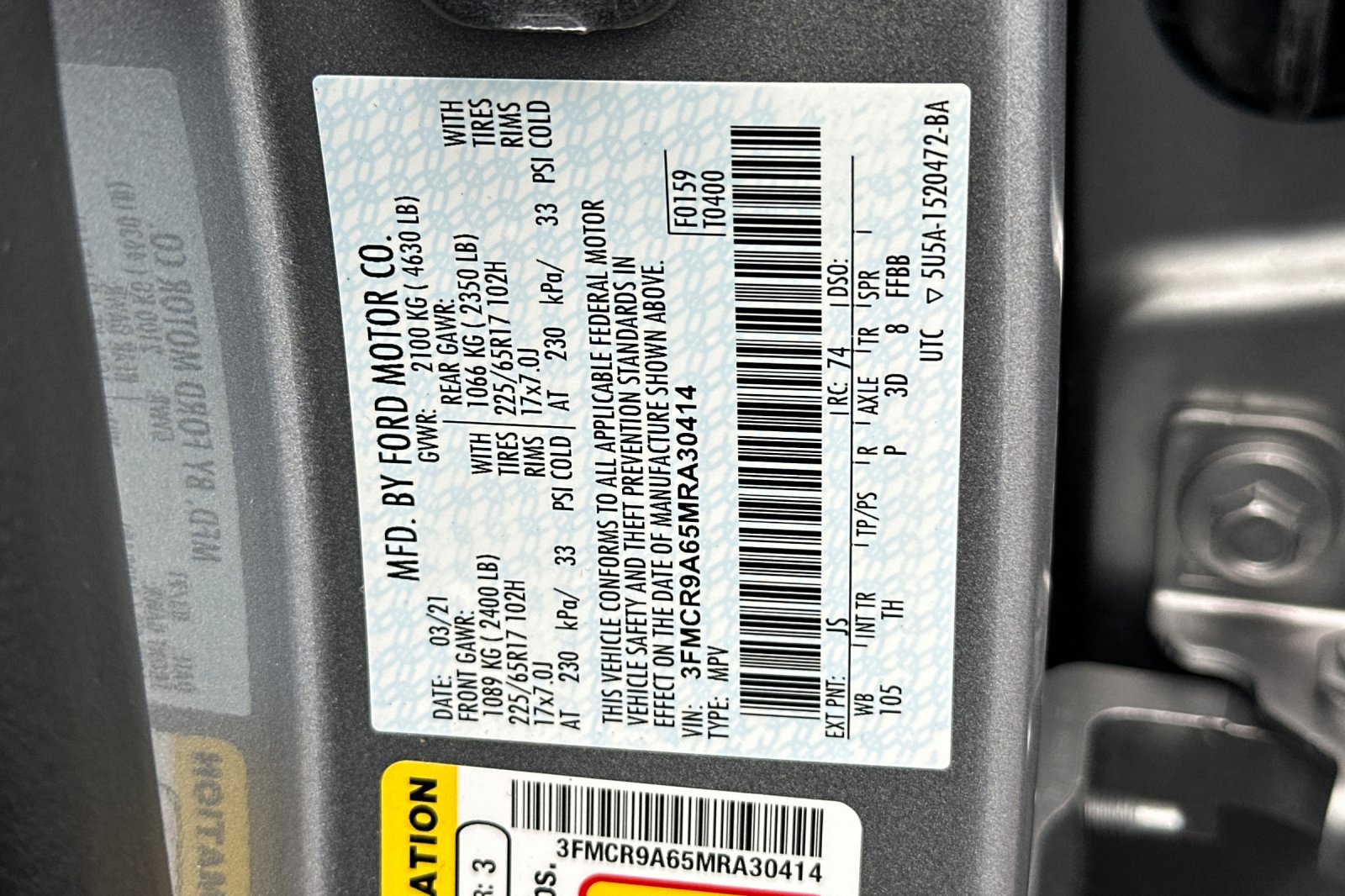 Used 2021 Ford Bronco Sport image 27