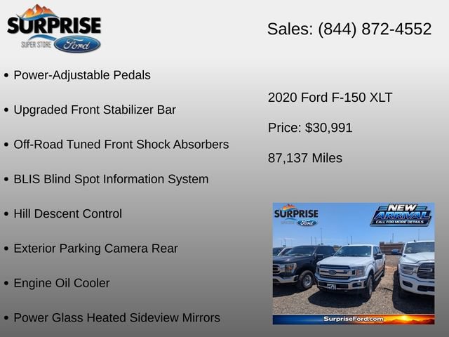 Used 2020 Ford F150 XLT w/ Equipment Group 302A Luxury AWD/4WD image 20
