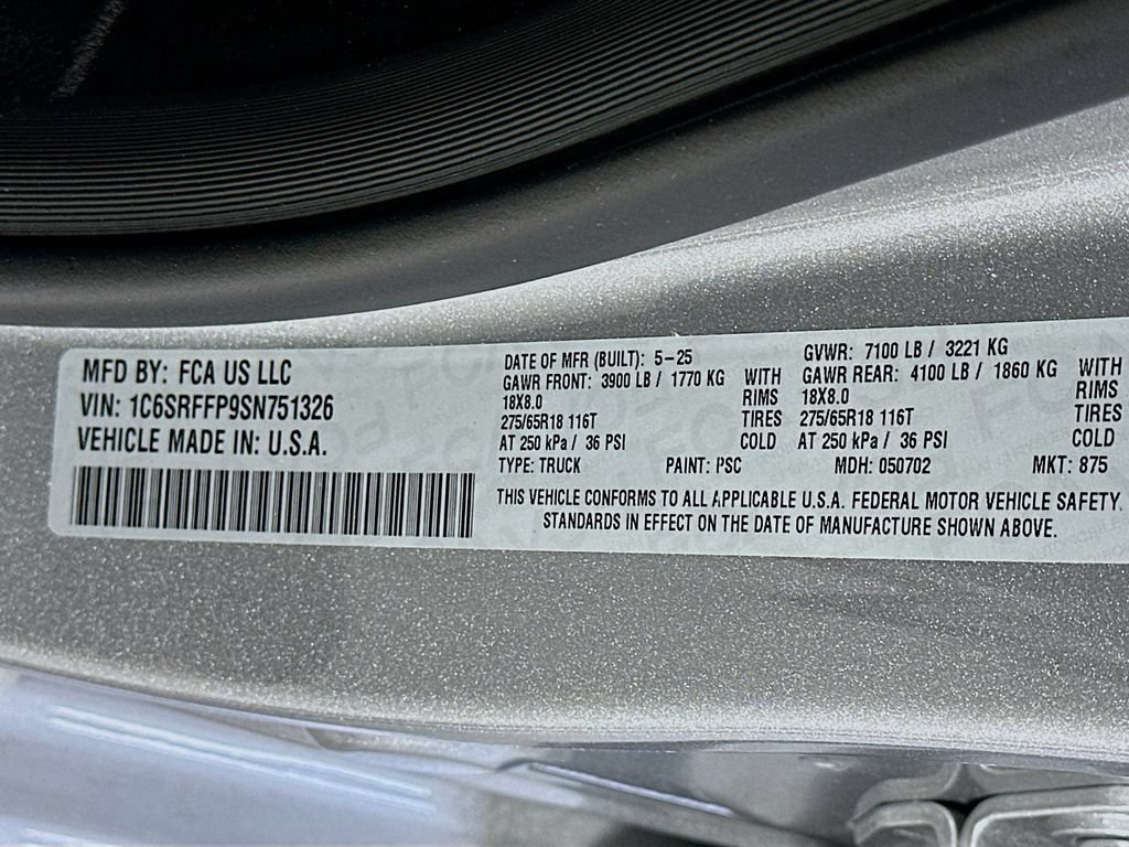 Used 2025 RAM 1500 Big Horn AWD/4WD image 36