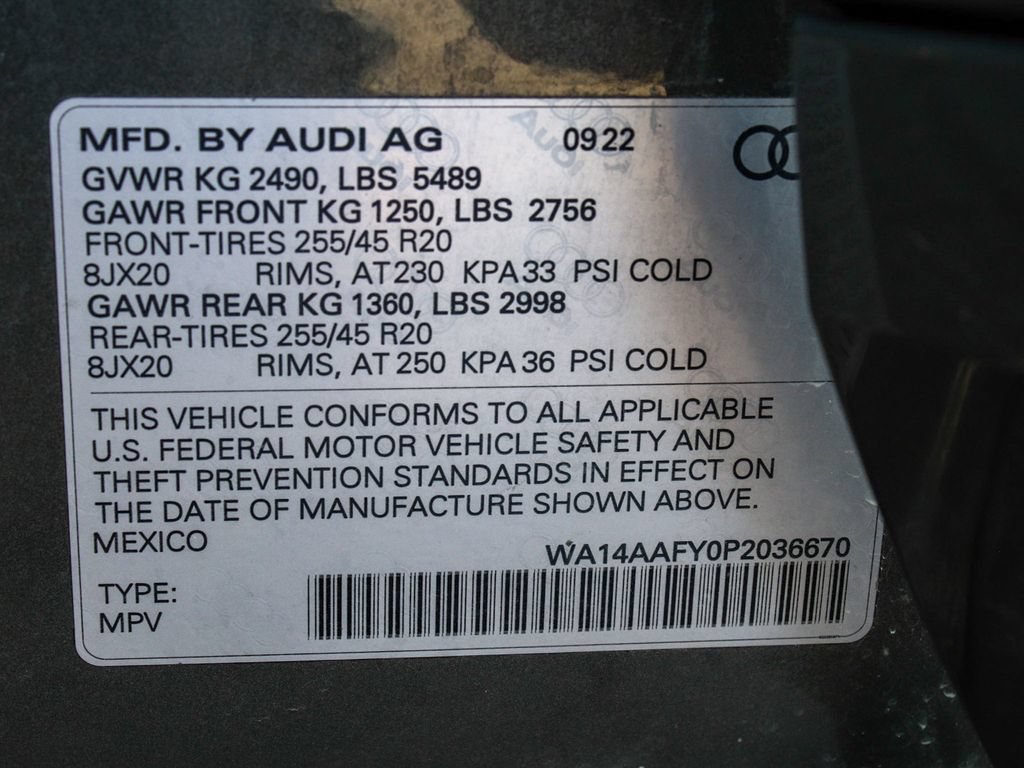 Used 2023 Audi Q5 2.0T Premium w/ Convenience Package AWD/4WD image 14