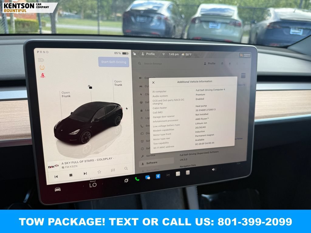 Used 2025 Tesla Model Y Long Range AWD/4WD image 24