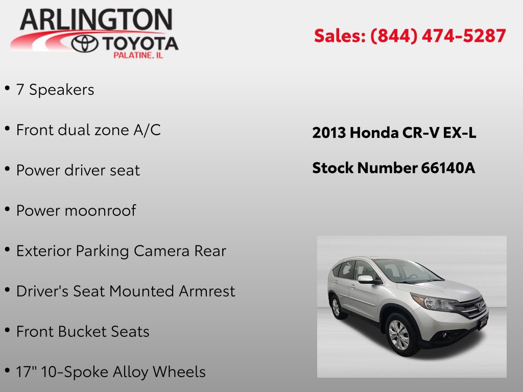 Used 2013 Honda CR-V EX-L image 2