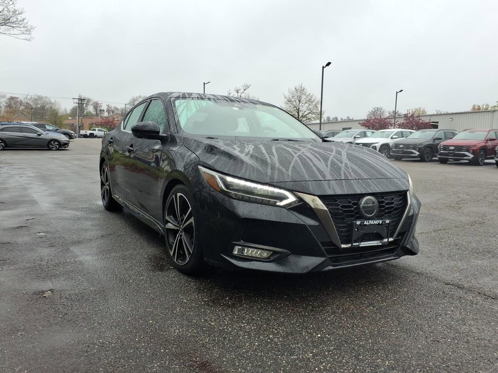 Used 2021 Nissan Sentra SR w/ SR Premium Package FWD image 3