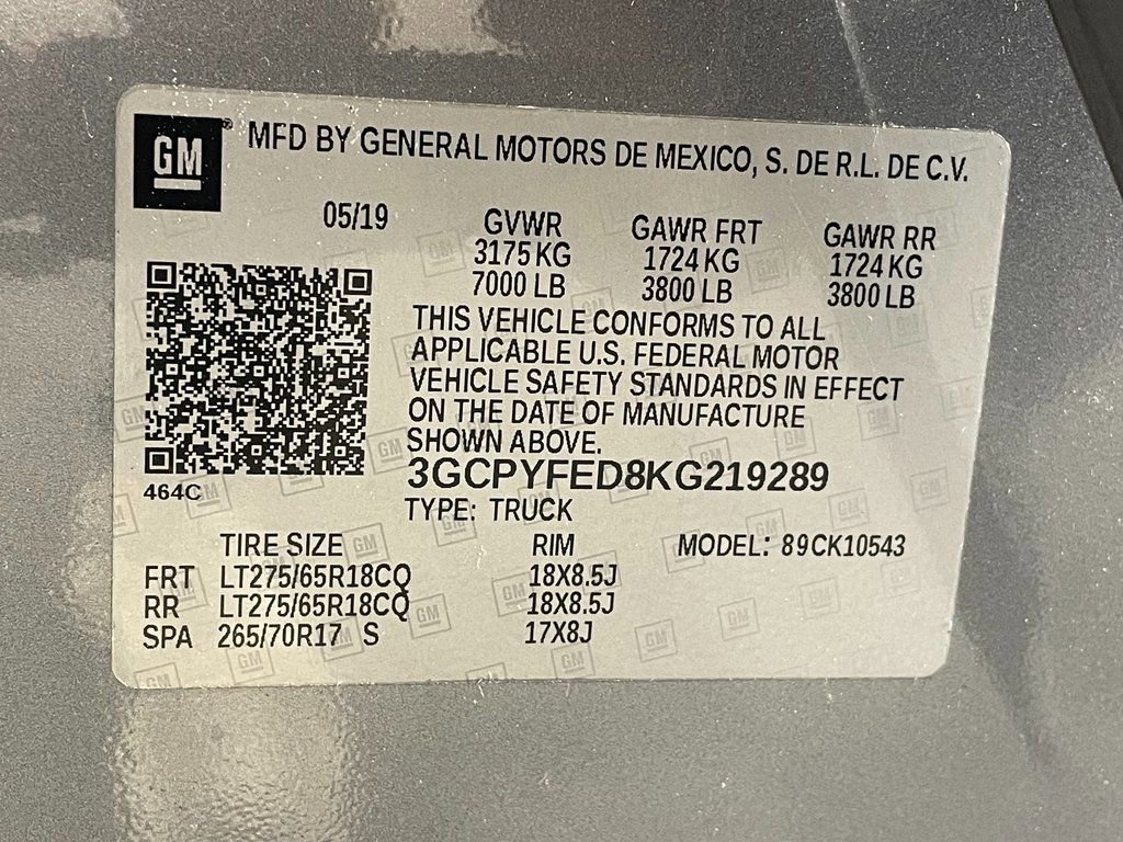 Used 2019 Chevrolet Silverado 1500 LT Trail Boss AWD/4WD image 25