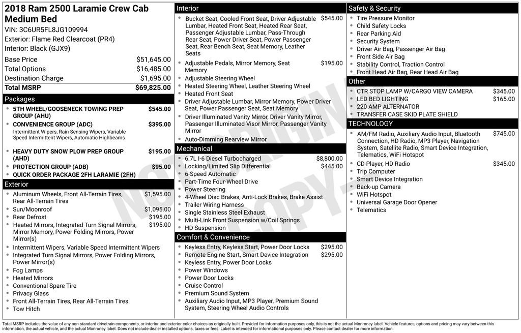 Used 2018 RAM 2500 Laramie image 6