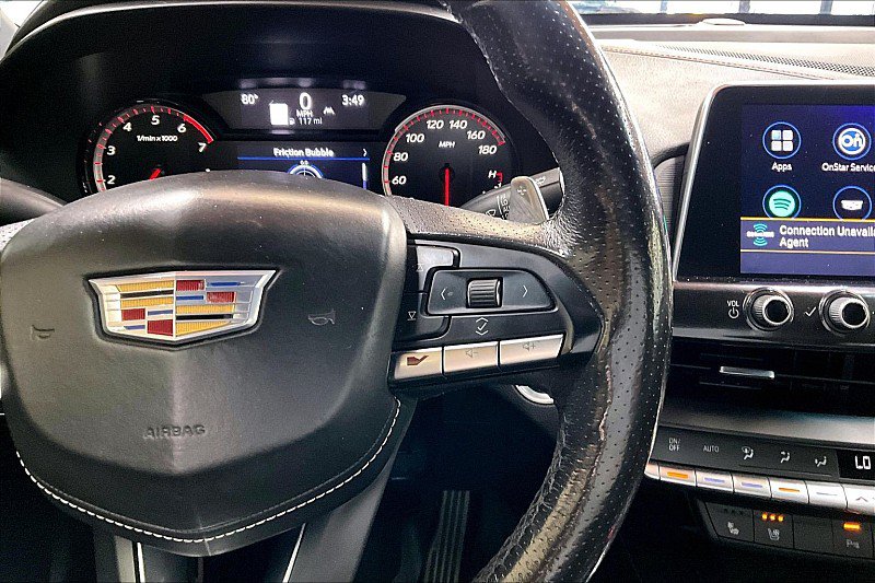 Used 2021 Cadillac CT4 V w/ Climate Package RWD image 18