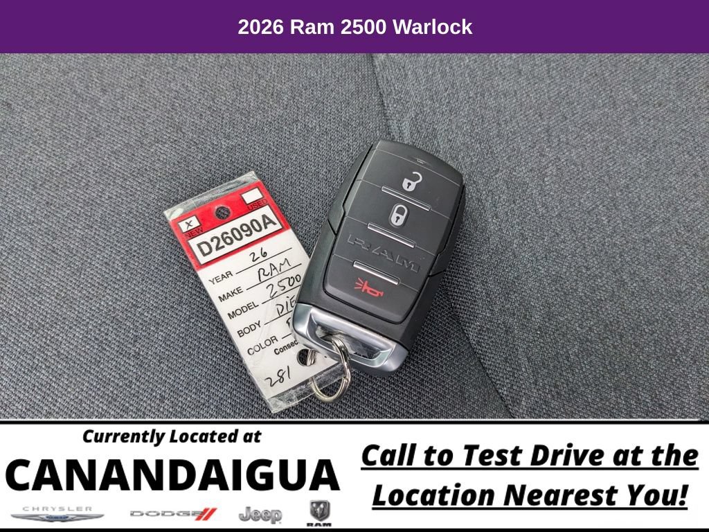 New 2026 RAM 2500 Warlock AWD/4WD image 38