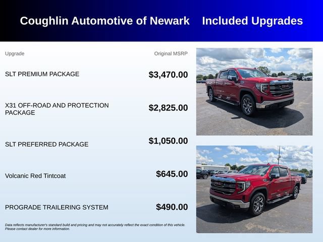 Used 2023 GMC Sierra 1500 SLT w/ SLT Premium Package AWD/4WD image 3