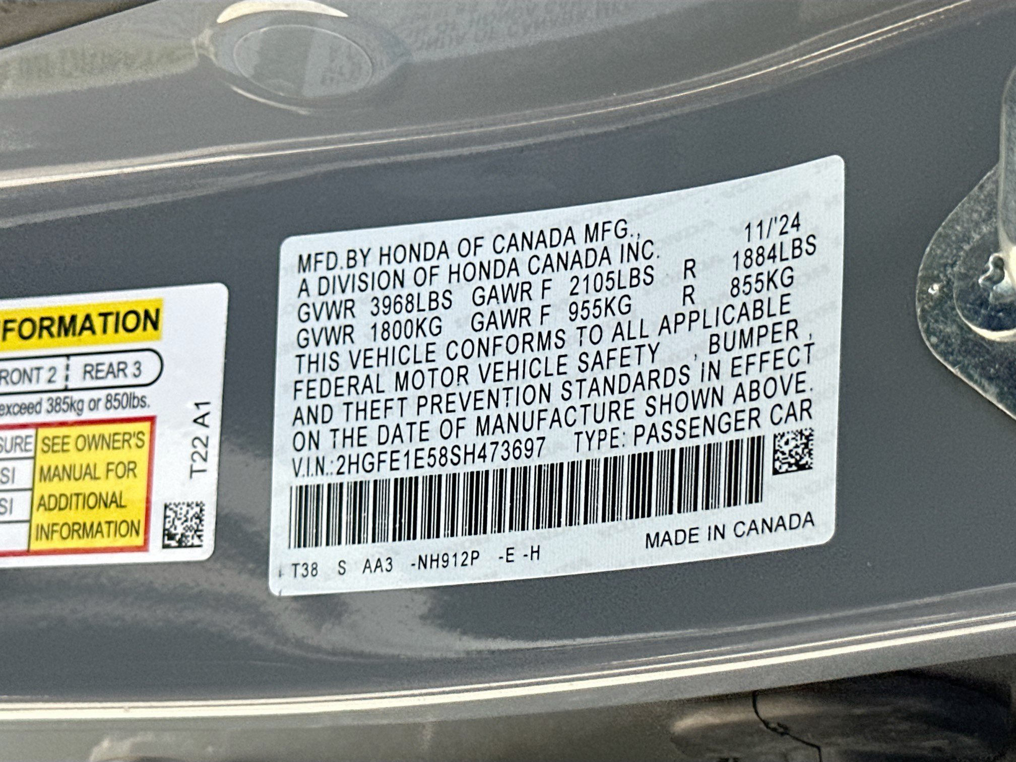 Used 2025 Honda Civic Si image 33