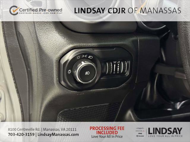 Certified 2022 Jeep Wrangler Unlimited Sport AWD/4WD image 29