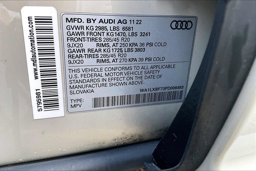 Used 2023 Audi Q7 3.0T Premium Plus w/ Premium Plus Package AWD/4WD image 17