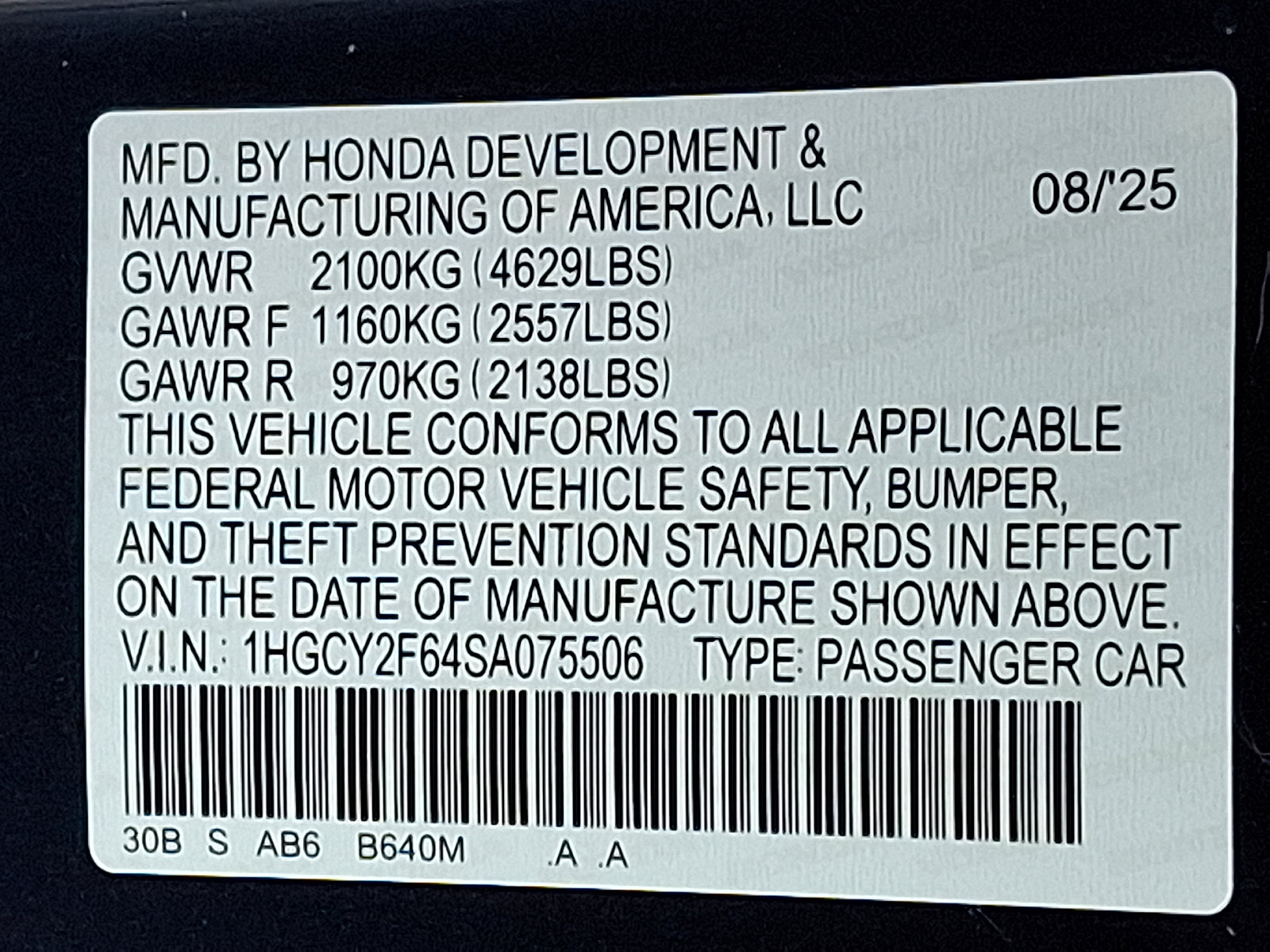 Used 2025 Honda Accord EX-L image 26