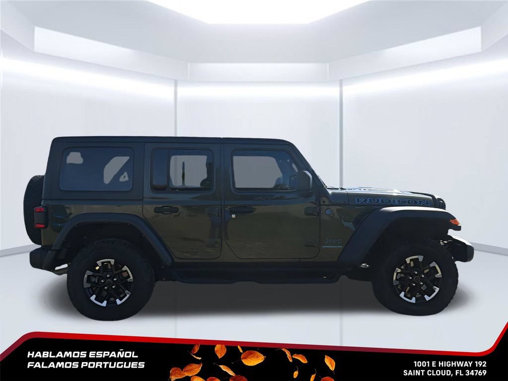 Used 2024 Jeep Wrangler Unlimited Rubicon 4xe w/ Technology Group AWD/4WD image 7