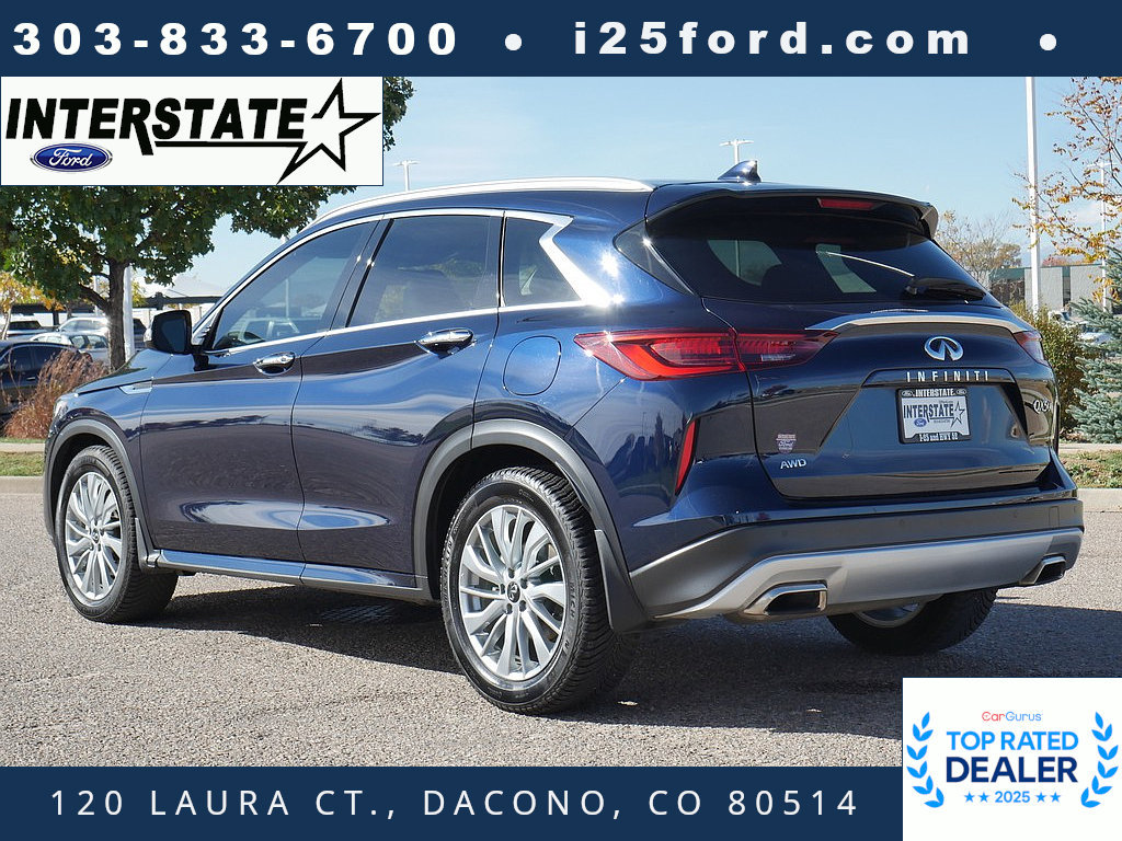 Used 2023 INFINITI QX50 Luxe AWD/4WD image 3