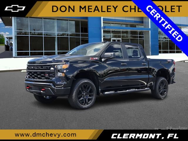 Certified 2025 Chevrolet Silverado 1500 Custom Trail Boss